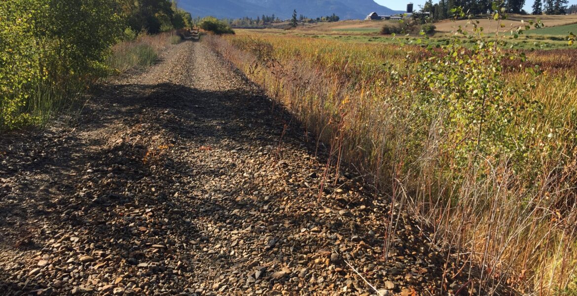 The Agricultural Land Commission gives go-ahead for rail trail between Sicamous and Armstrong (Photo Credit: The Shuswap Trail Alliance)
